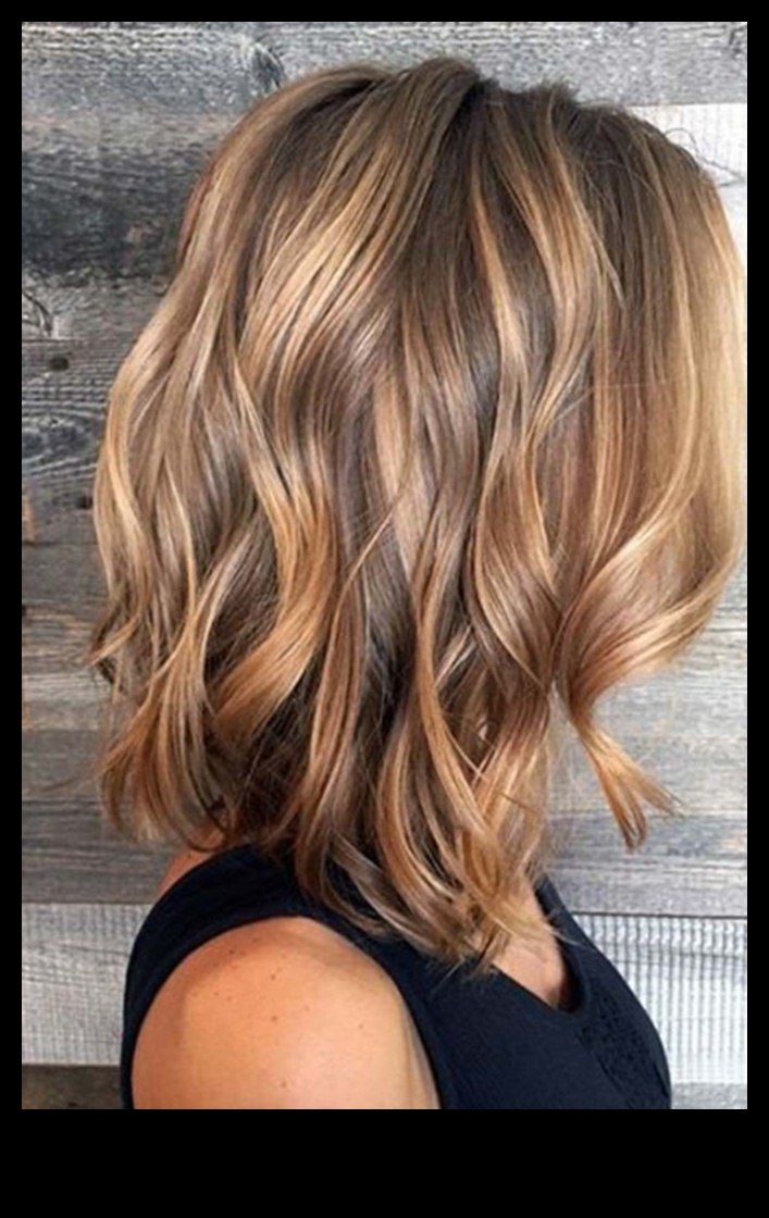 Balayage Bliss Devamı: Orta Uzunluktaki Saçlarınızı Renkle Zenginleştirme